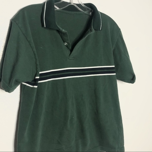 Green collard top - Picture 2 of 4